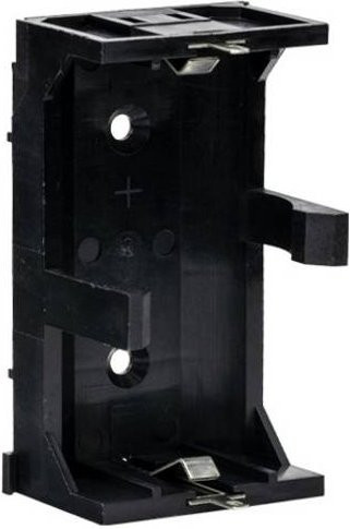 Bulgin BX0037 Batteriehalter in Schwarz, L x B x H: 71 x 41,9 x 38,5 mm - Bild 1