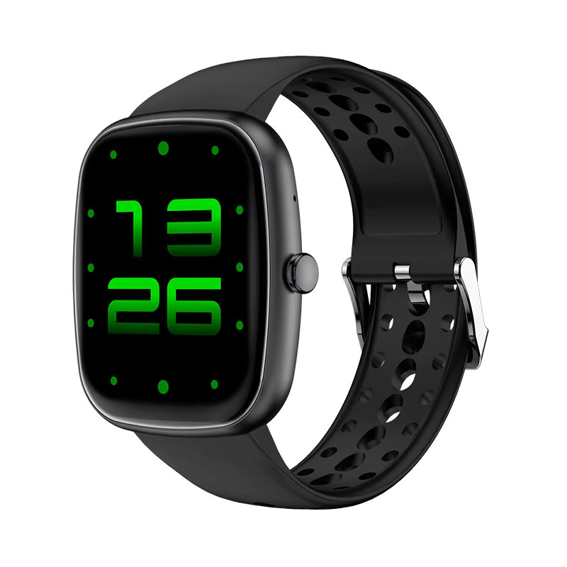 LIGE Smartwatch mit Bluetooth-Anruffunktion und 1,83 Zoll Display für Android und iOS, Sportuhr mit Herzfrequenzmessung und individuellem Zifferblatt in Schwarz und Pink - Bild 6