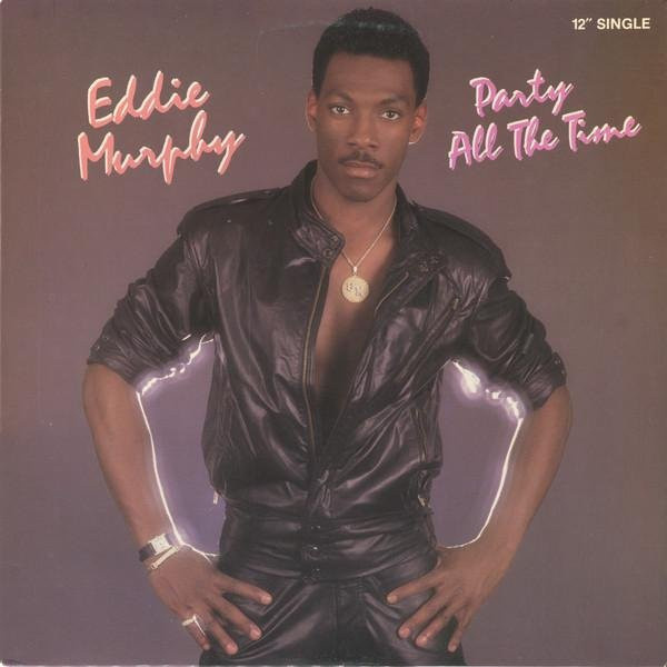 Eddie Murphy Party All The Time 12-Zoll Vinyl Single Columbia 1985 Soul Funk Schwarz - Bild 1