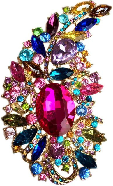 YIRAN Ring, Blumen, Kristall, Damen - Bild 1