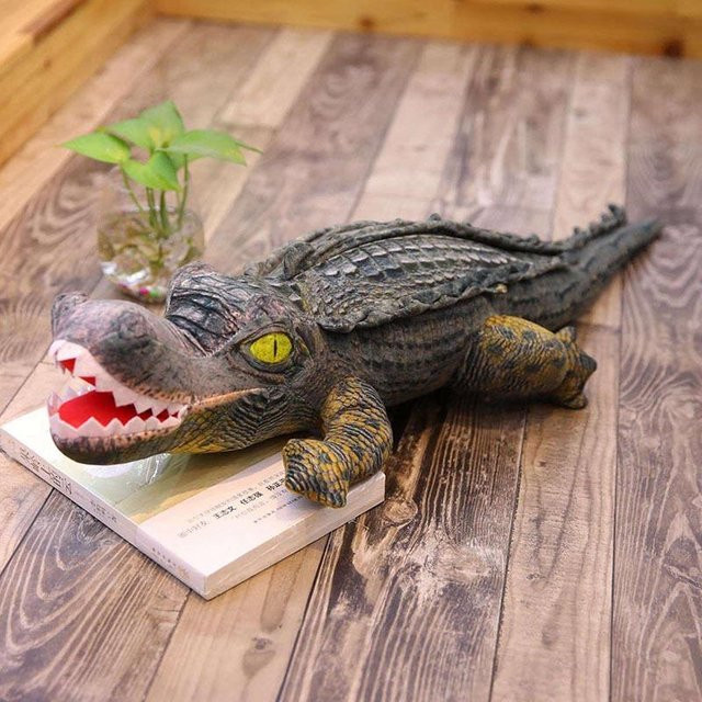 Reallife Plüschkrokodil, Stofftier, 60cm, ab 1 Jahr - Bild 1