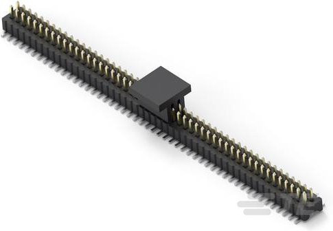 TE Connectivity Einbau-Stiftleiste Standard 2331928-1 Schwarz - Bild 1