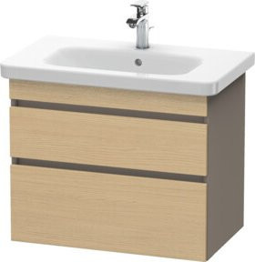 Duravit Waschtischunterschrank DuraStyle in Beige, wandhängend, B/T: 73 x 44,8 cm, Höhe: 61 cm - Bild 1
