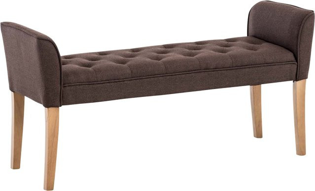 CLP Chaiselongue Cleopatra Polsterbank mit gestepptem Stoff-Bezug in modernem Design - Bild 1