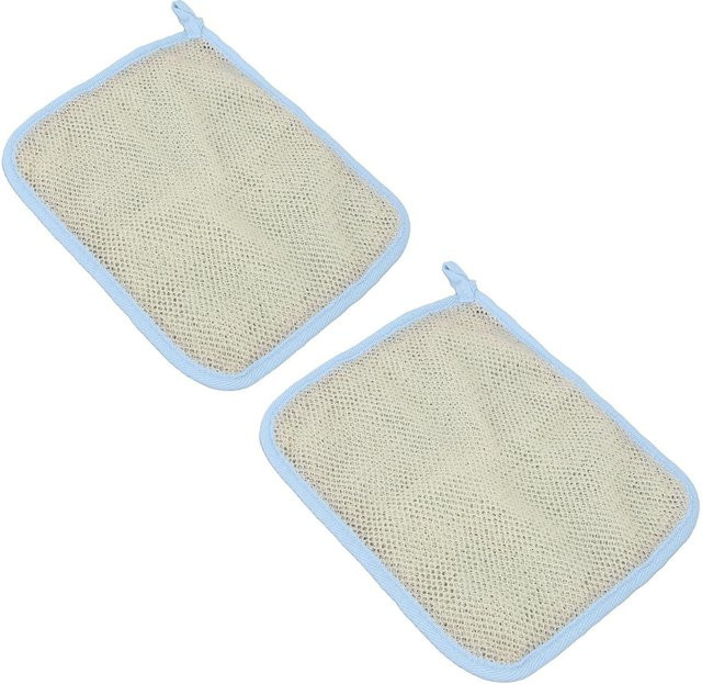 Koogeelife Waschlappen, 2 Stück, Nylon, blau, Unisex - Bild 1
