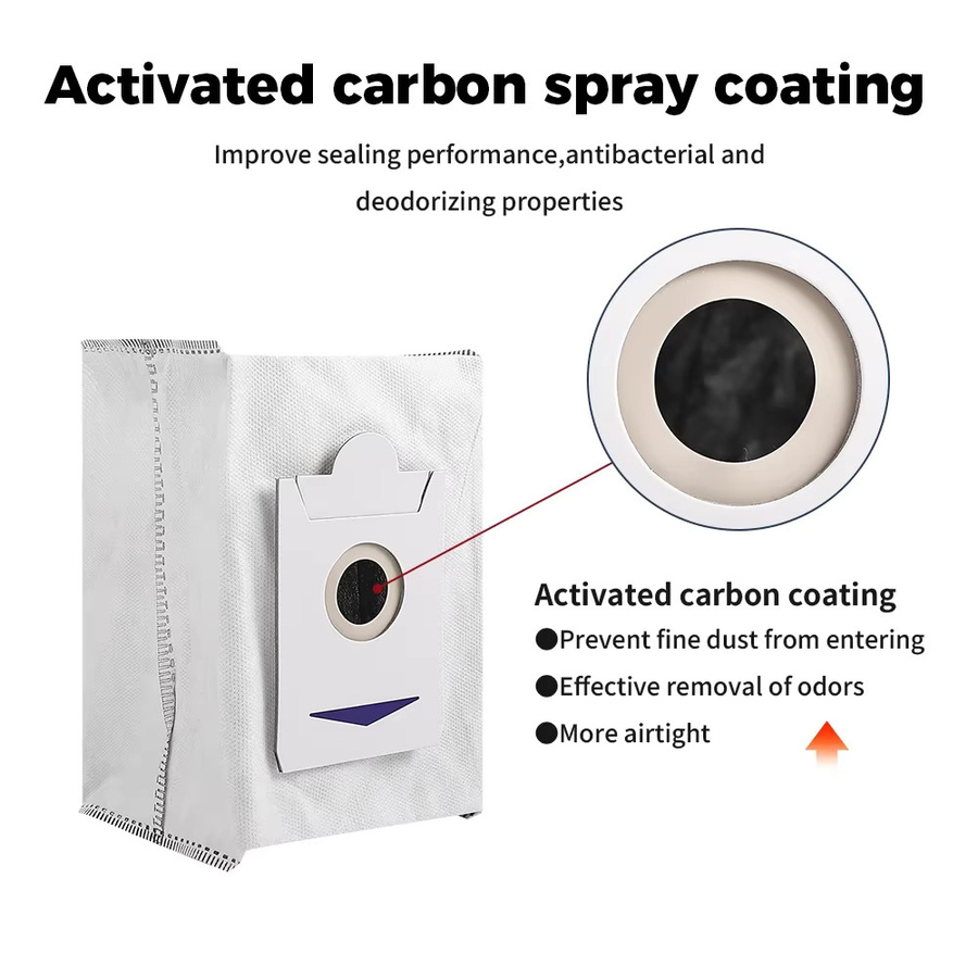 Ecovacs Ersatzteil-Set für Roboterstaubsauger mit Mopp-Tuch, Filter, Staubbeutel und Seitenbürsten passend für X5 OMNI, X5 PRO OMNI und X5 Max - Bild 3