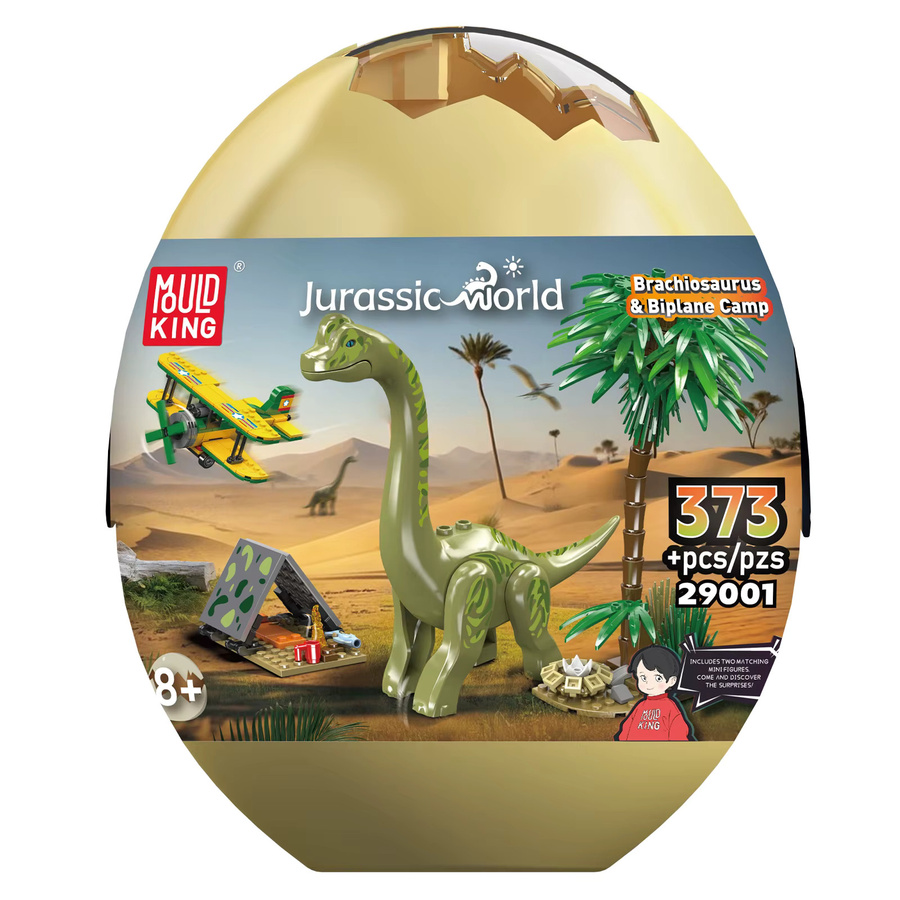 Mould King Dinosaurier Ei Modell Kit, 373 Teile, ab 8 Jahren - Bild 2