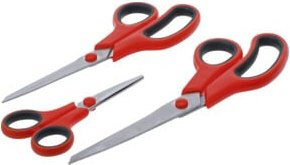 BGS Do it yourself Scheren-Set aus rostfreiem Edelstahl, 3-teilig - Bild 1