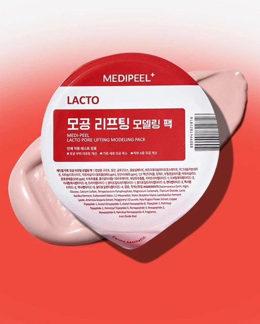 MEDIPEEL Lacto Pore Lifting Modellier-Maske, Kollagen, 5x 28g - Bild 1