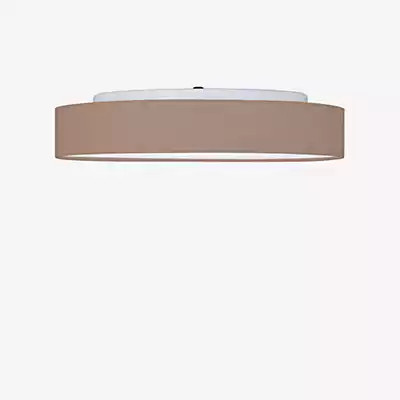Peill+Putzler Varius LED Deckenleuchte in Taupe, rund mit Stoffschirm, Durchmesser: 33 cm - Bild 1