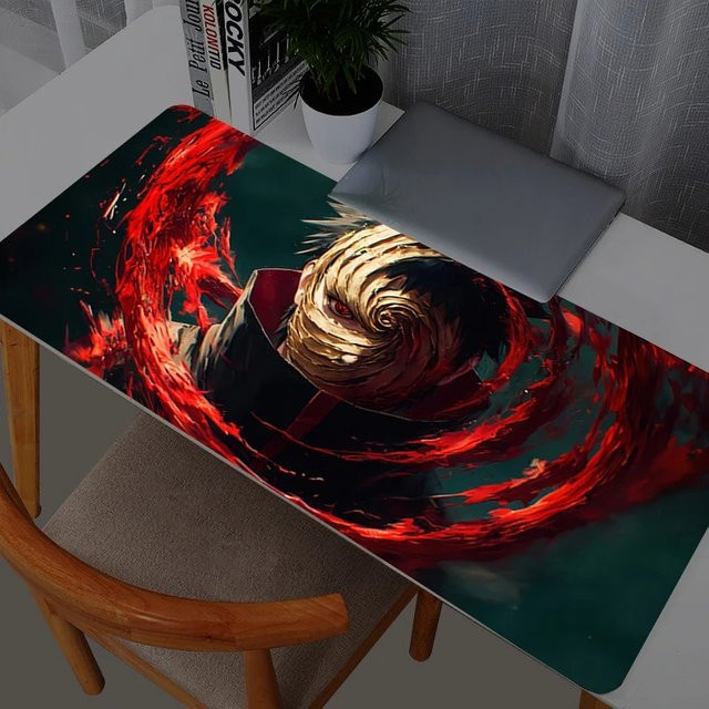 Extra großes Gaming-Mauspad Naruto Minato Namikaze von Bandai in Multicolour mit rutschfester Gummibasis für PC und Laptop - Bild 1
