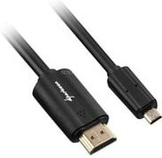 Sharkoon HDMI auf Micro HDMI Kabel in Schwarz, 1,5 m - Bild 1