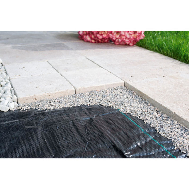 Windhager Unterbodengewebe aus Kunststoff in Schwarz, Breite: 2 m, Länge: 5 m - Bild 3