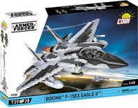 COBI Konstruktionsspielzeug Boeing F-15 EX Eagle II Kampfflugzeug Klemmbaustein - Bild 1