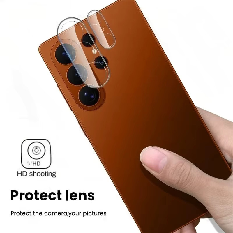Transparentes 3D-Kameraglas für Samsung Galaxy S26 Ultra 5G und S26 Plus mit 9H Härtegrad als gebogene Objektivfolie - Bild 3