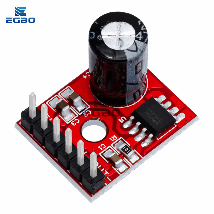 EGBO Mini Klasse AB Audio Power Verstärker Modul VS8871 SFT-MY28, 5V Mono 5W, Rot - Bild 2