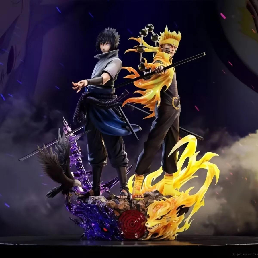 Bandai Naruto Shippuden Uzumaki Uchiha Sasuke Actionfigur PVC - Bild 2