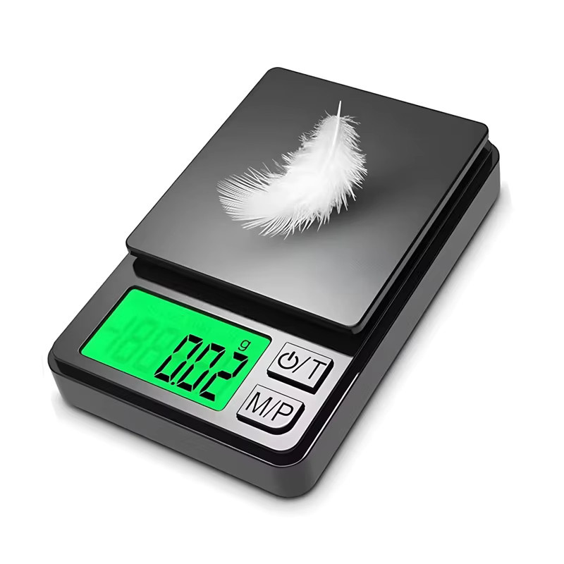 Digitale Präzisions-Taschenwaage kebidumei in Schwarz mit 1000 g Kapazität und 0,01 g Genauigkeit - Bild 2