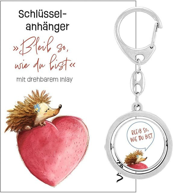 Schlüsselanhänger Bleib so, wie du bist - Bild 1