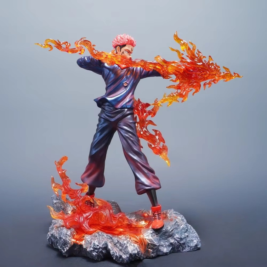 Bandai Anime Figur Ryomen Sukuna aus Jujutsu Kaisen als PVC-Statue, Höhe: 30 cm - Bild 2
