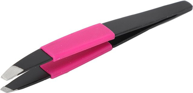 GoolRC Augenbrauenzupfppinzette, Schwarz, Edelstahl, Unisex - Bild 1