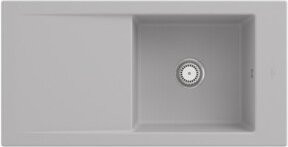 Villeroy & Boch Spüle Timeline Grey CeramicPlus mit Abtropffläche Breite: 60 cm - Bild 1