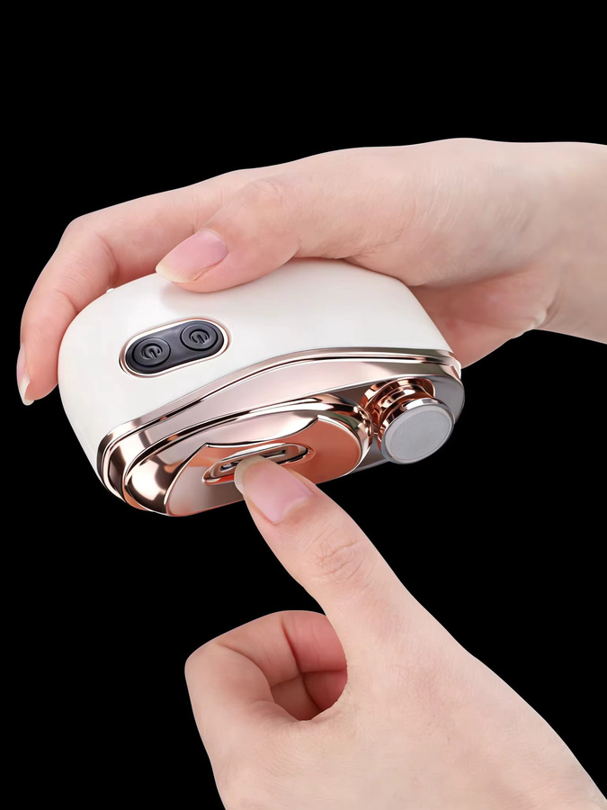 Ms.Dear Elektrischer Nagelknipser und Nagelpolierer, Weiß, Kinder, Füße - Bild 5