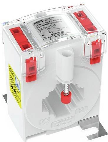 WAGO Stromwandlermodul 855-305/400-509 in Weiß mit 400A Primärstrom und 5A Sekundärstrom zur Steckmontage - Bild 1