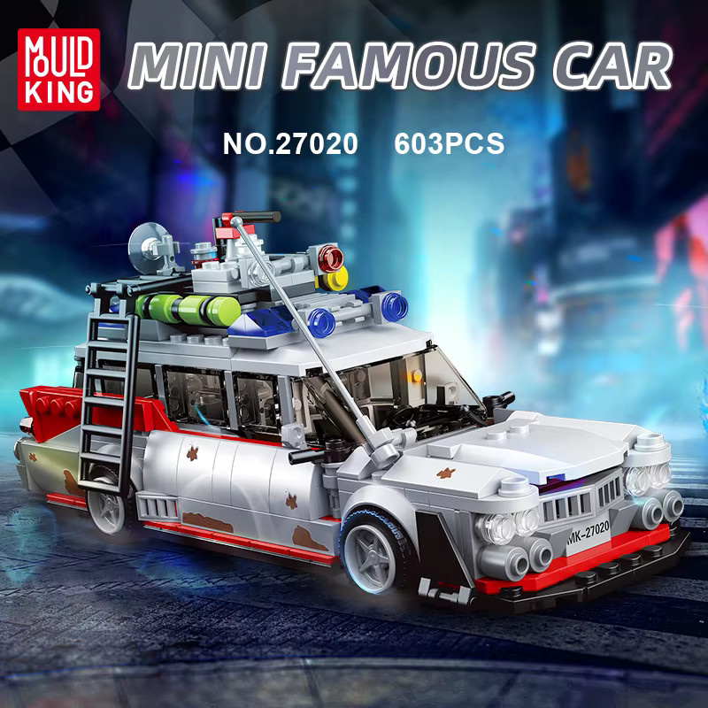 Mould King Ghostbusters ECTO-1 Auto-Modell, Bausatz, ab 8 Jahren - Bild 3