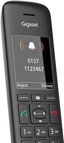 Gigaset C570-HX DECT-Erweiterung in Schwarz mit Freisprechfunktion und Anruferkennung - Bild 2