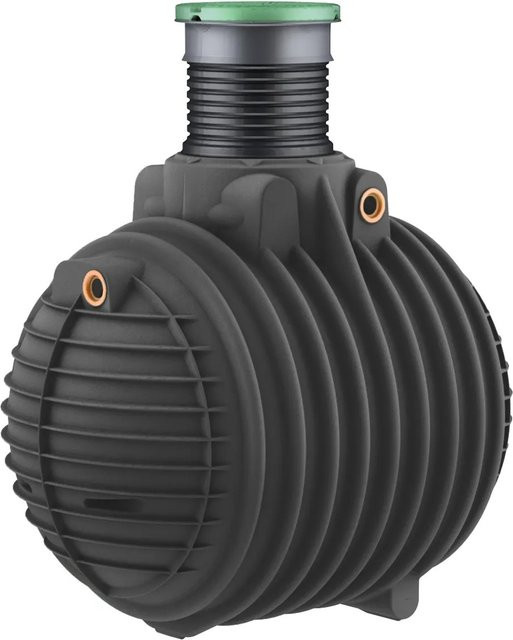 Garantia Sammelgrube Columbus 3700 L mit DiBt-Zulassung in Schwarz und Grün - Bild 1