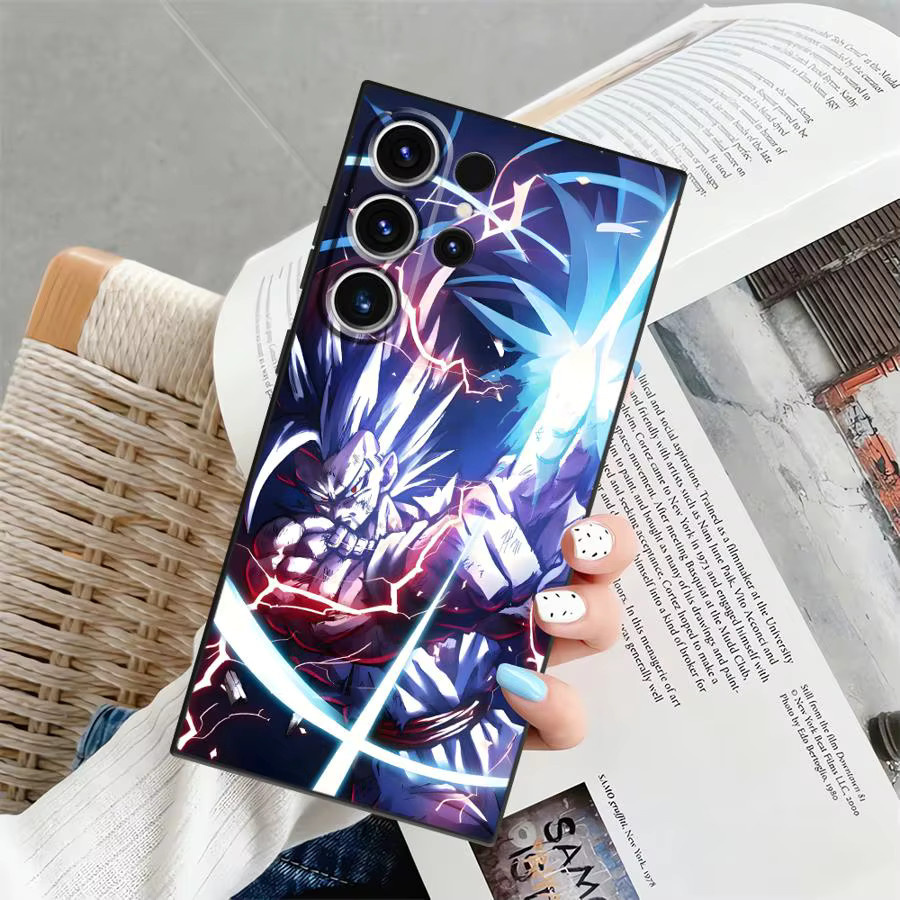 Dragon Ball Handyhülle in Schwarz und Multicolour für Samsung Galaxy S24 Plus, S23 Ultra, S20, S25 Edge und S21 FE - Bild 4