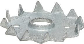 Simpson Strong-Tie Holzverbinder Bulldog C2-50M12G-B D50/12mm eins-gezahnt aus verzinktem Stahl in Silber - Bild 1