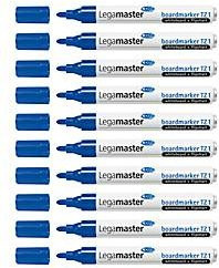 Legamaster Boardmarker TZ 1 für Whiteboards und Flipcharts, Blau, 10er Pack - Bild 2