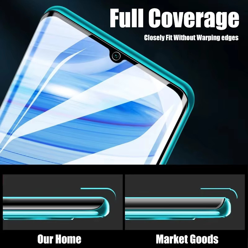 4 Stück Hydrogel Displayschutzfolie für Huawei P30 P20 P40 P50 Pro Mate 30 20 40 60 Lite Full Cover transparent - Bild 2