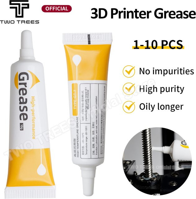 Schmieröl für 3D-Drucker Getriebe und Führungsschienen zur Lärmreduzierung, passend für Bambu Lab X1C, P1S und Ender 3/Pro/3 sowie CNC-Maschinen - Bild 1