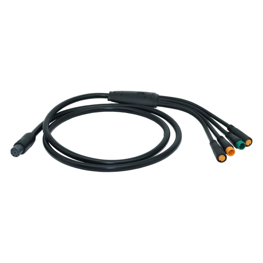 Tongsheng Display Kabel mit 8PIN Stecker für TSDZ2 TSDZ2B 1T1 1T2 1T3 1T4 Mid Motor kompatibel mit 6PIN und 5PIN Displays in Schwarz - Bild 2