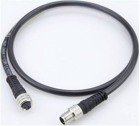 Molex Sensor-Aktor-Steckverbinder M8 konfektioniert, schwarz, Länge: 3,0 m - Bild 1
