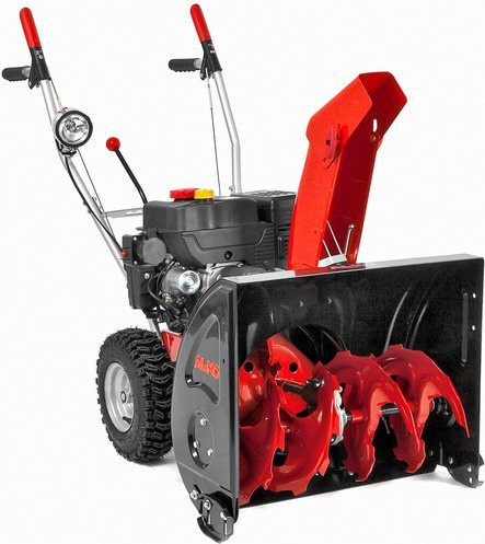AL-KO Benzin-Schneefräse in Rot mit LED-Scheinwerfer und 62 cm Arbeitsbreite - Bild 1
