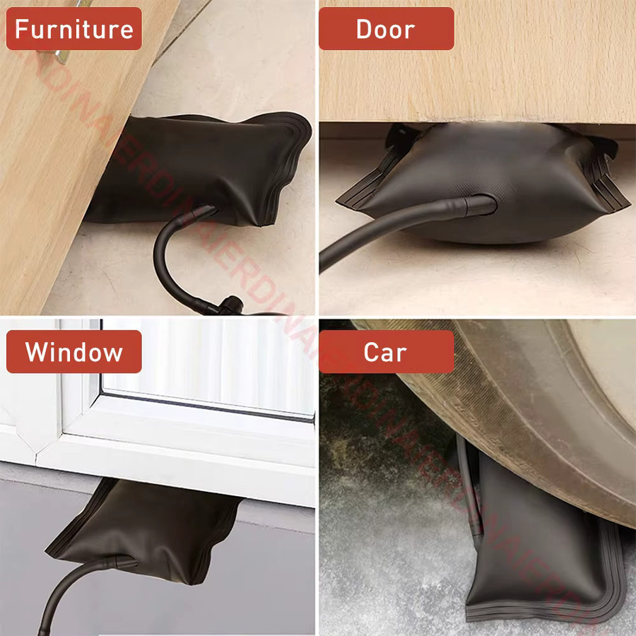 NAIERDI Air Wedge Bag 3-teiliges professionelles Nivellierungsset in Schwarz zur Fensterreparatur und als Schlosserzubehör - Bild 6