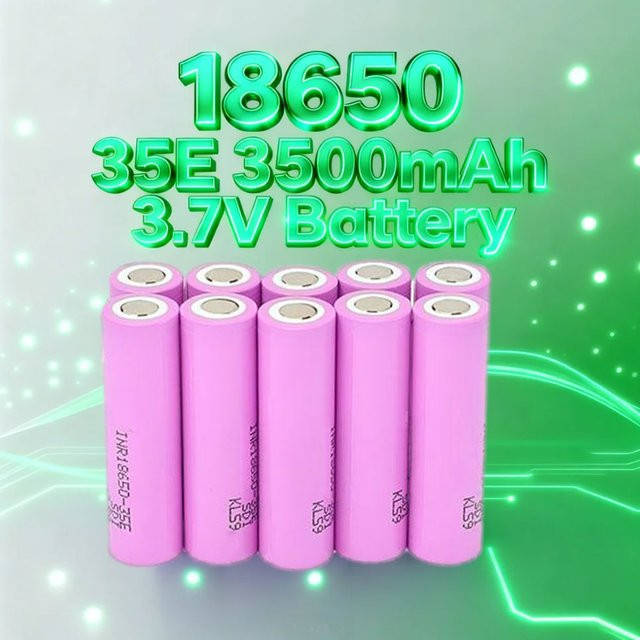 Liitokala 35E Original Power 18650 Lithium-Batterie mit 3500 mAh und 3,7 V für Elektrowerkzeuge - Bild 1