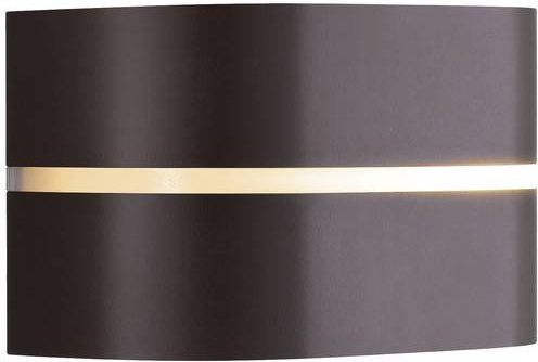 Nordlux Sibelis Wandleuchte E27 in Braun metallic für den Außenbereich - Bild 1