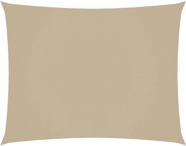 Furnicato Sonnensegel aus PU-beschichtetem Oxford-Gewebe, rechteckig, Beige, B x T: 3 x 4 m - Bild 1