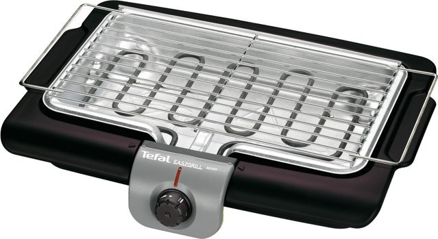BG2101 BBQ Easy Tischgrill in Kirsch-Schwarz/Grau - Bild 1