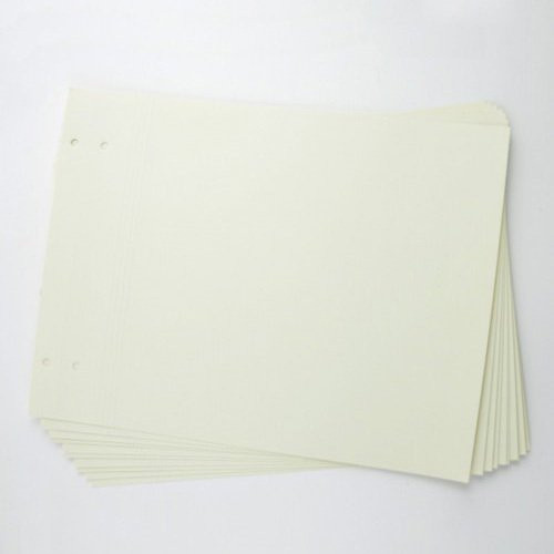 goldbuch Fotokarton für Schraubalben in Creme, 10 Blatt, B x H: 29 x 24 cm - Bild 1