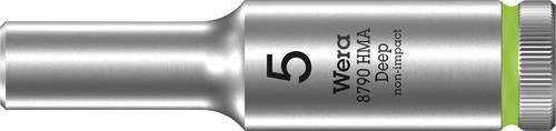 Wera Steckschlüsseleinsatz 5mm in Silber, 1/4 Zoll - Bild 1