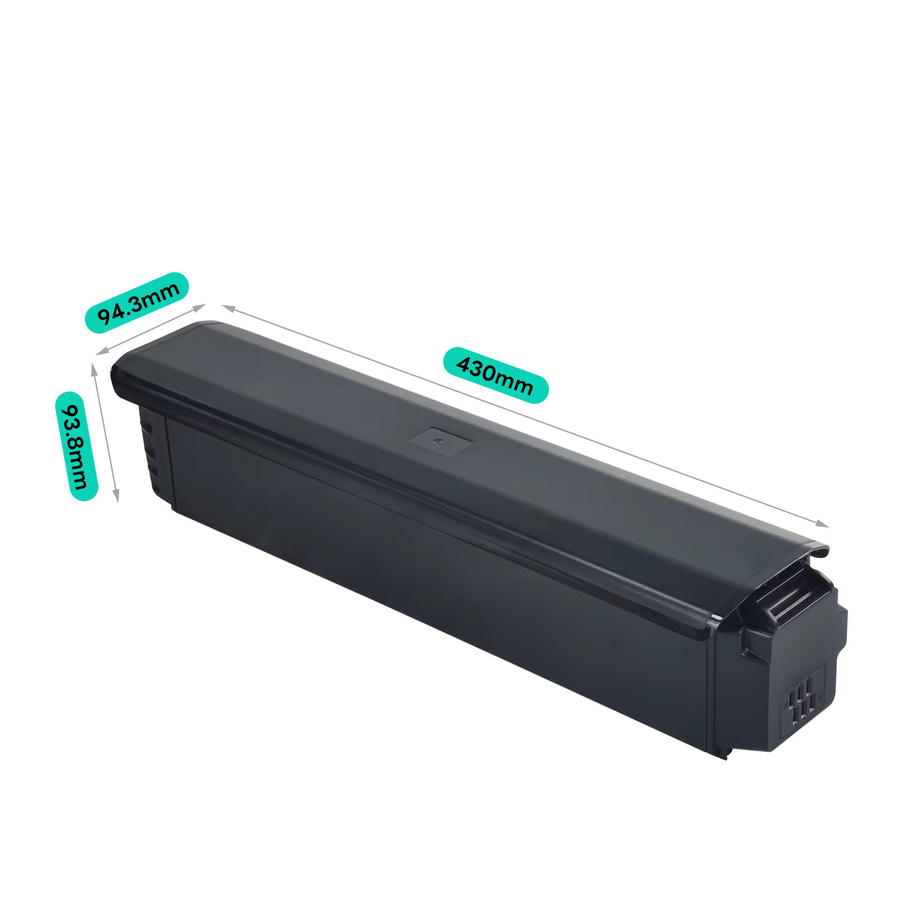 SYR-006 E-Bike Akku 48V 52V mit 17,5Ah oder 14Ah in Schwarz, passend für Achtseitige M500/M600 Elektrische Fahrräder BTF15 Infrarot Batterie - Bild 2