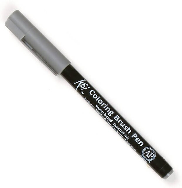 Sakura Koi Coloring Brush Pen in Dark Cool Gray - Bild 1