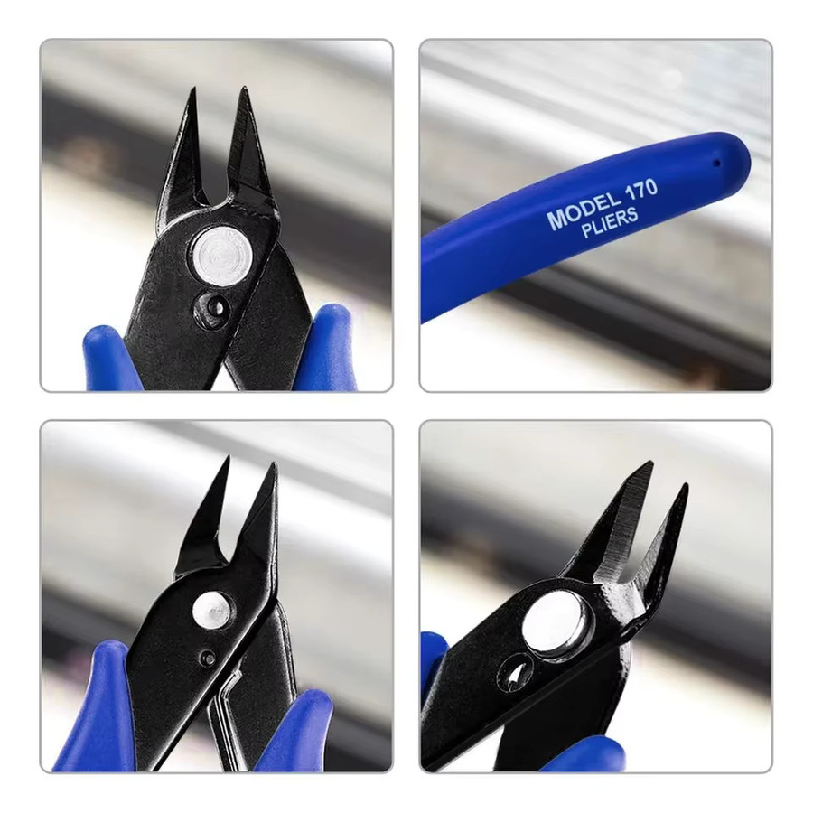 T-Trees 3D-Drucker Tool Kit in Blau aus Metall mit Seitenschneider, Messer, Schaber, Entgrater, Cutter Set und Pinzette - Bild 2