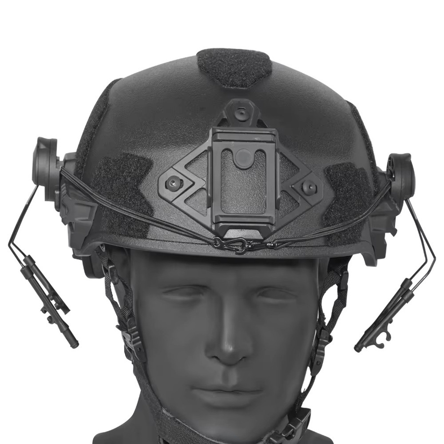 BOOIU Taktische Headset-Halterung für Wendy Helme mit ARC-Schienenadapter in Grün, kompatibel mit Comtac II Geräuschunterdrückenden Headsets - Bild 4